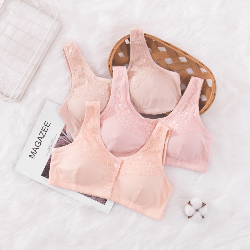 Nursing Bra Sleep - Wide Strap Sports Bra for Middle