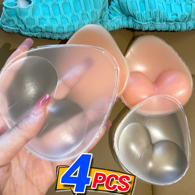 Silicone Bra Adhesive - Women Push Up Bra Inserts Silicone