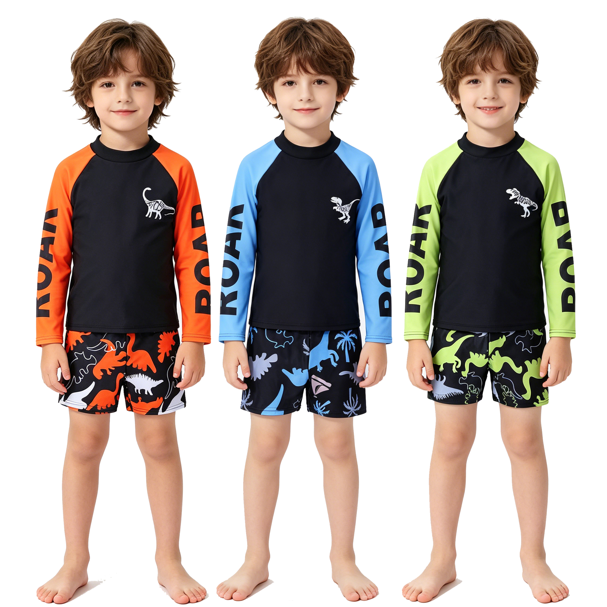 Boyshort Underwear - Boys Swimsuits Two Pieces Toddler 3