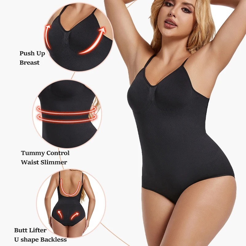 Womens Backless Bodysuits Seam - Shapewear Bodysuit Firm avis et prix