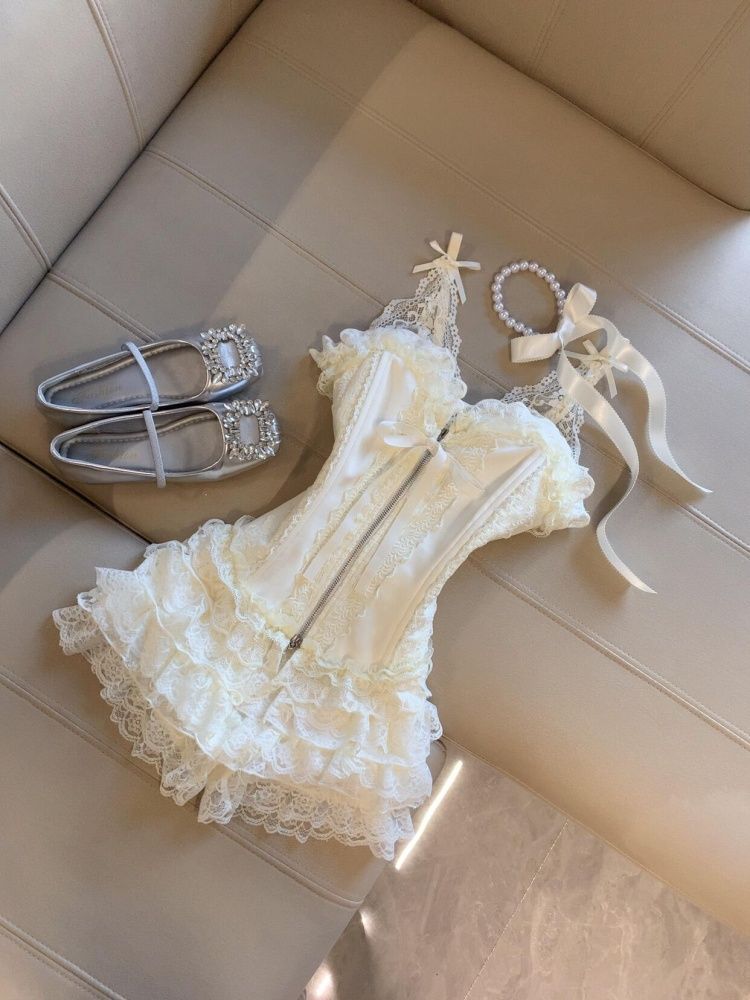 Cute Desire Lace Bustier Top H - Cami Top Lace avis et prix