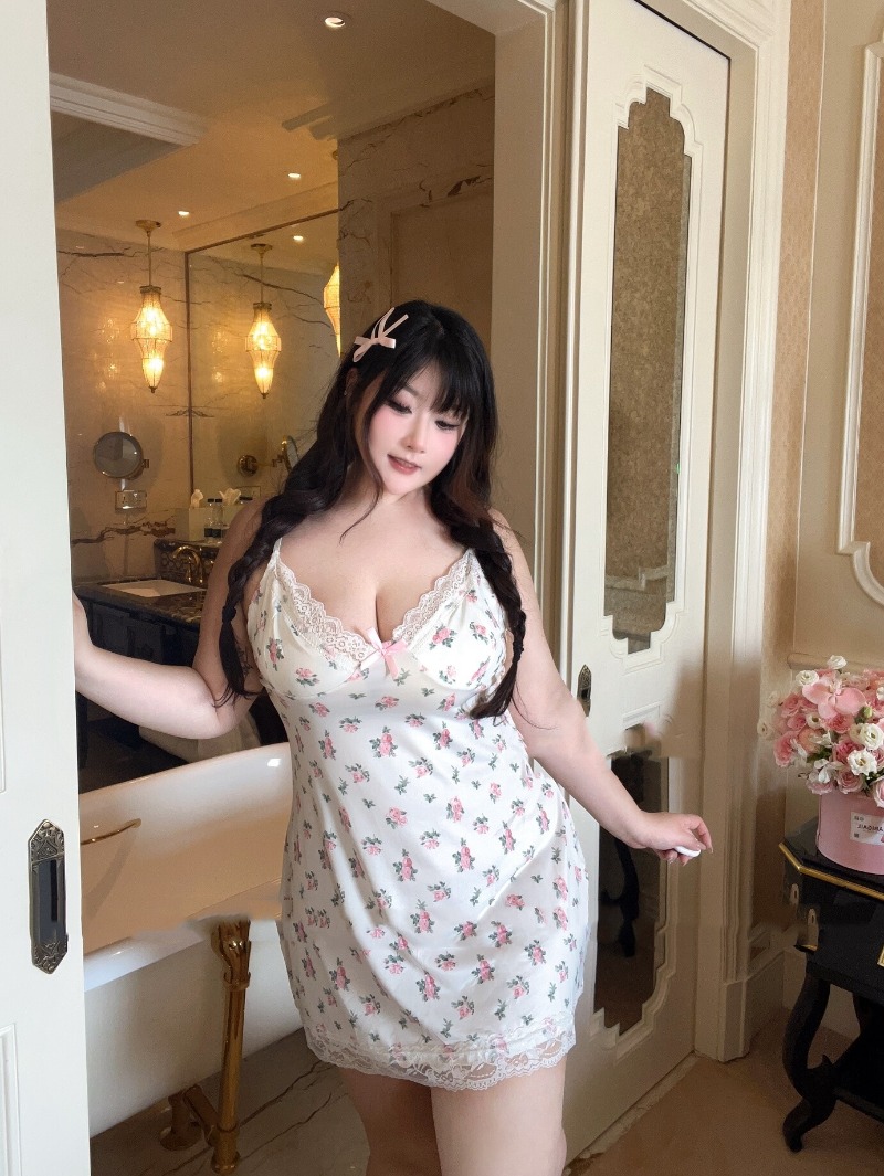 Women's Sexy Plus Size Lingeri - Babydoll Chemise Night avis et prix