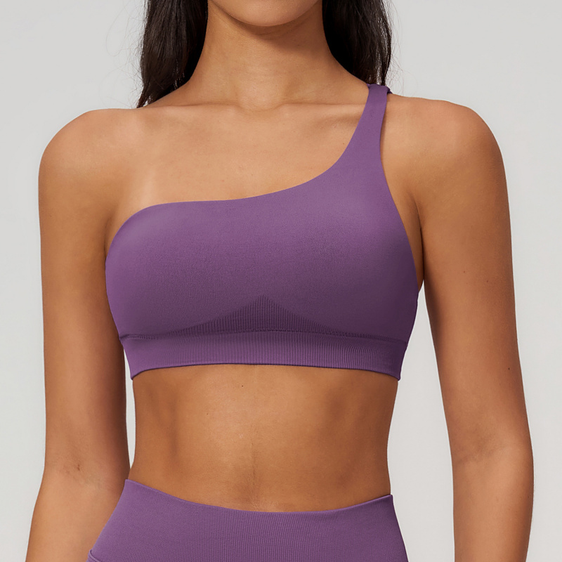 Spring Single-Shoulder Sporty  - Sports Bra High Impact avis et prix