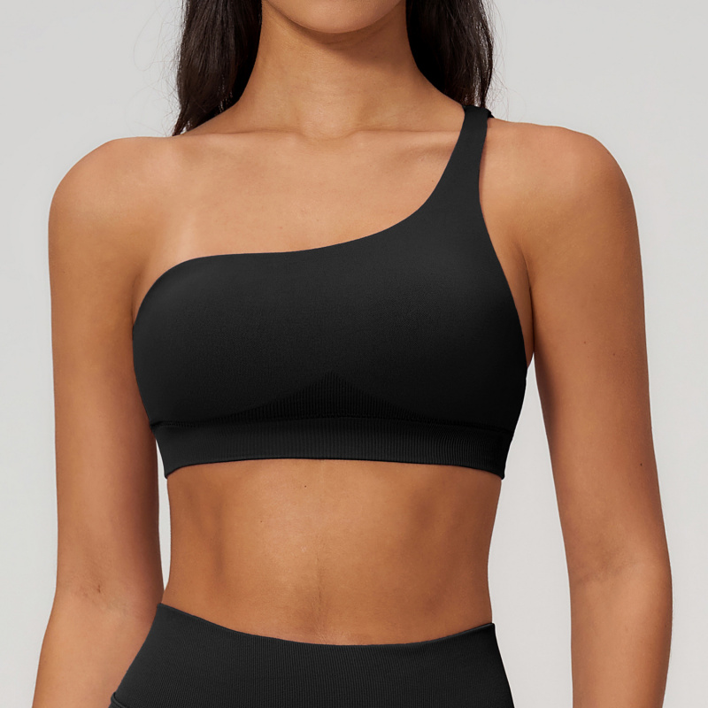 Spring Single-Shoulder Sporty  - Sports Bra High Impact avis et prix
