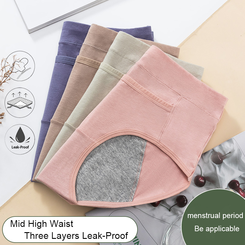 Cotton Menstrual Panties Leak  - Seamless Underwear Women avis et prix