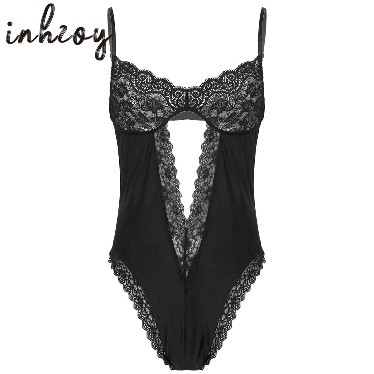 Men Sexy Bodysuit Lingerie Gay - Lace Teddy Lingerie avis et prix
