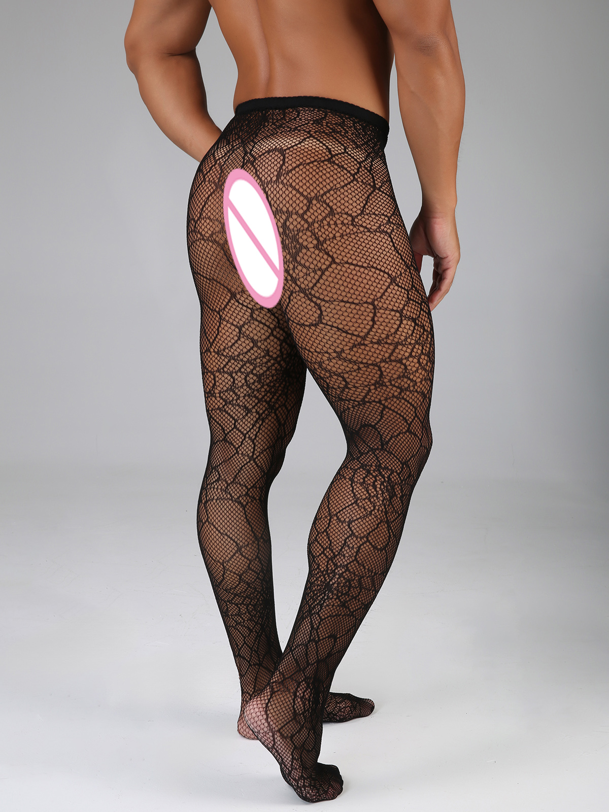 Long Fishnet Sexy Men Thigh Hi - Bodystocking Fishnet avis et prix