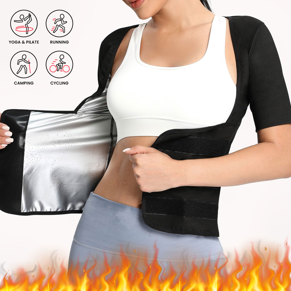 Sauna Suit for Women Sweat Bod - Shapewear Bodysuit Firm avis et prix
