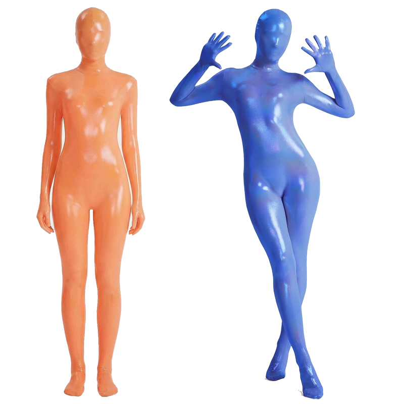Women Shiny Gradient Zentai Bo - Shapewear Bodysuit Firm avis et prix