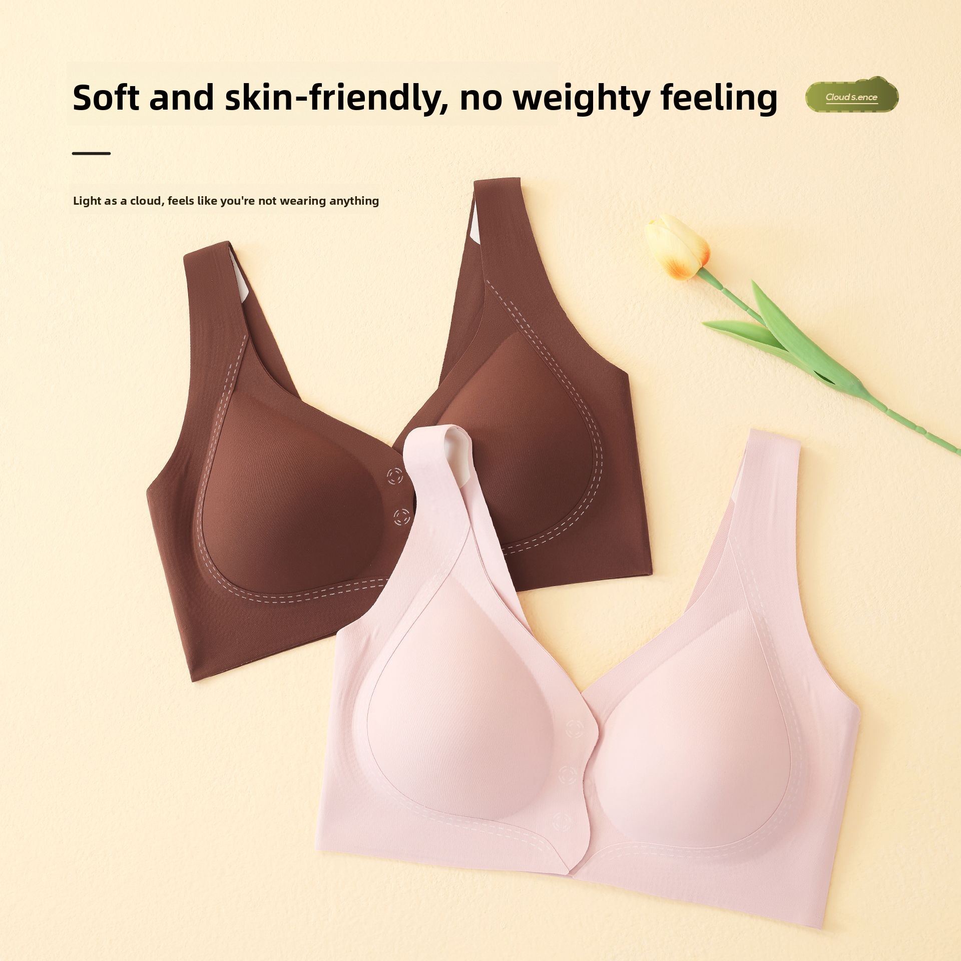Soft Support Nursing Bra with  - Push Up Bra Padded avis et prix
