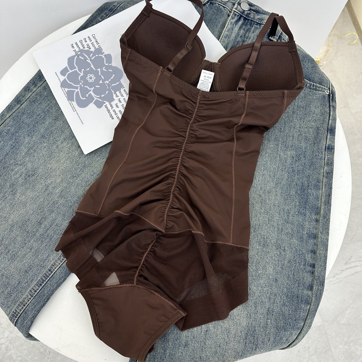 Thin Shapewear Bodysuit with B - Shapewear Bodysuit Firm avis et prix