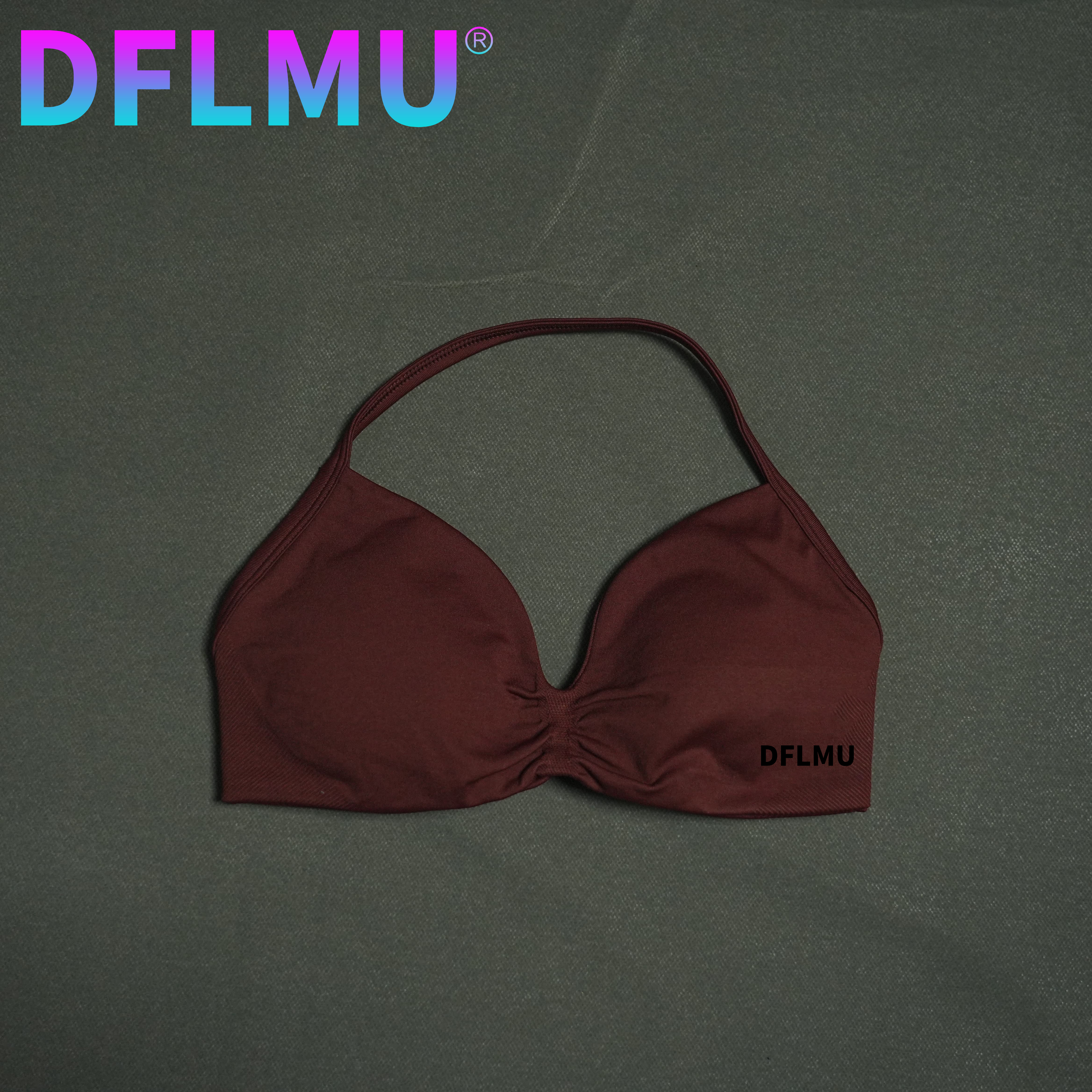 DFLMU Women Halter Sports Bra  - Sports Bra High Impact avis et prix
