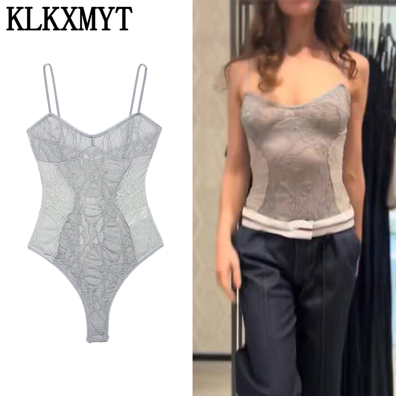 KLKXMYT Women Lace Patchwork B - Cami Top Lace avis et prix