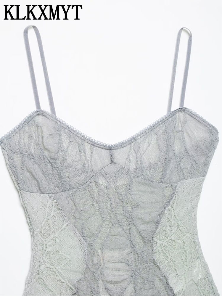 KLKXMYT Women Lace Patchwork B - Cami Top Lace avis et prix