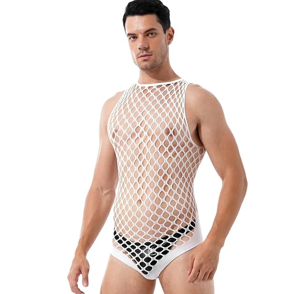 Gay Bodystocking Man Fetish Bo - Bodystocking Fishnet avis et prix