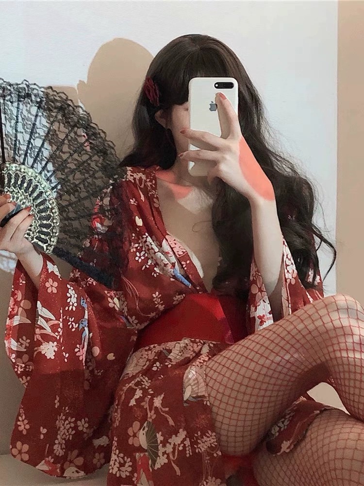 Sex Japanese Kimono Sexy Sleep - Robe Silk Women avis et prix