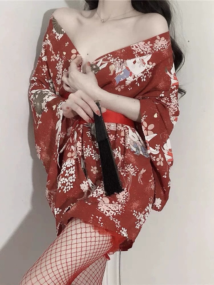 Sex Japanese Kimono Sexy Sleep - Robe Silk Women avis et prix