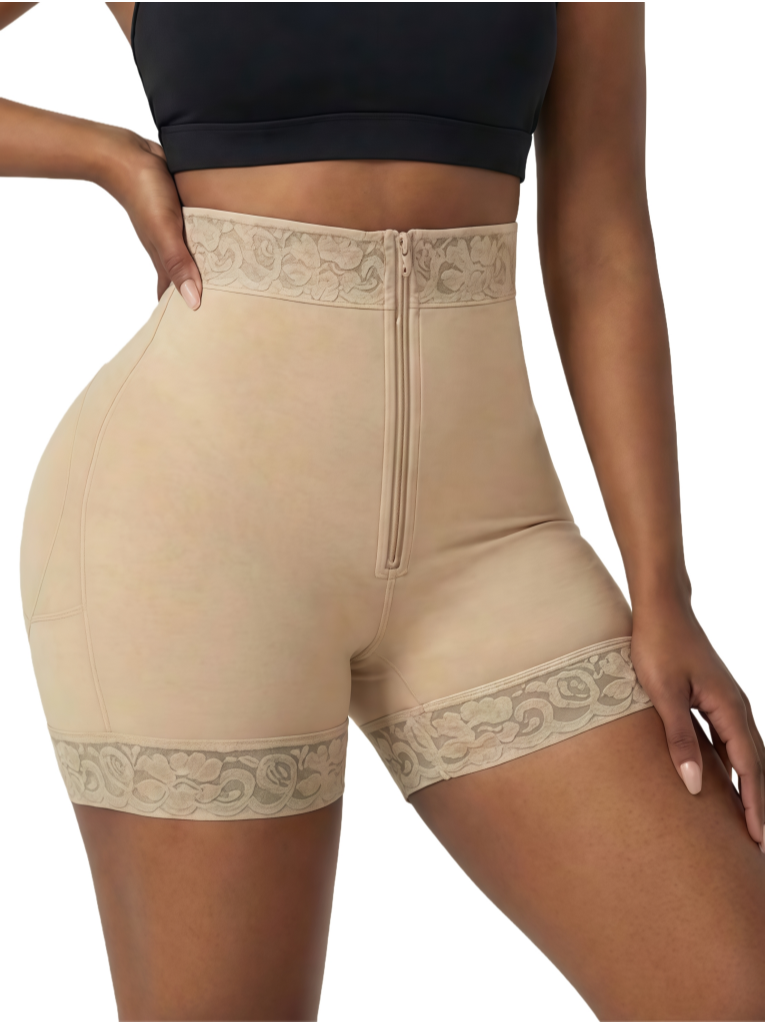 High-Waisted Butt Lifter Panti - Boyshort Underwear avis et prix