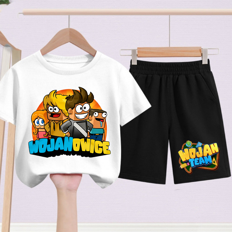2pcs Wojan Team Kids T-shirts  - Boyshort Underwear avis et prix