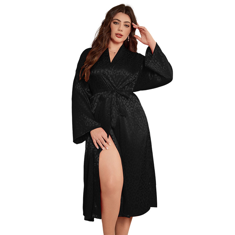Plus Size Robe Pajama Women Sl - Robe Silk Women avis et prix