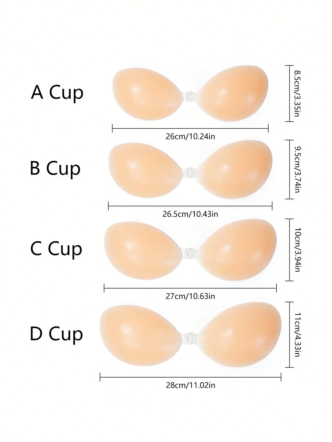 1pc Women's Silicone Sticky Br - Strapless Bra Backless avis et prix