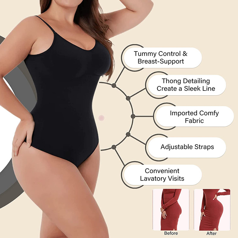 Seamless Backless Sculpting Bo - Shapewear Bodysuit Firm avis et prix