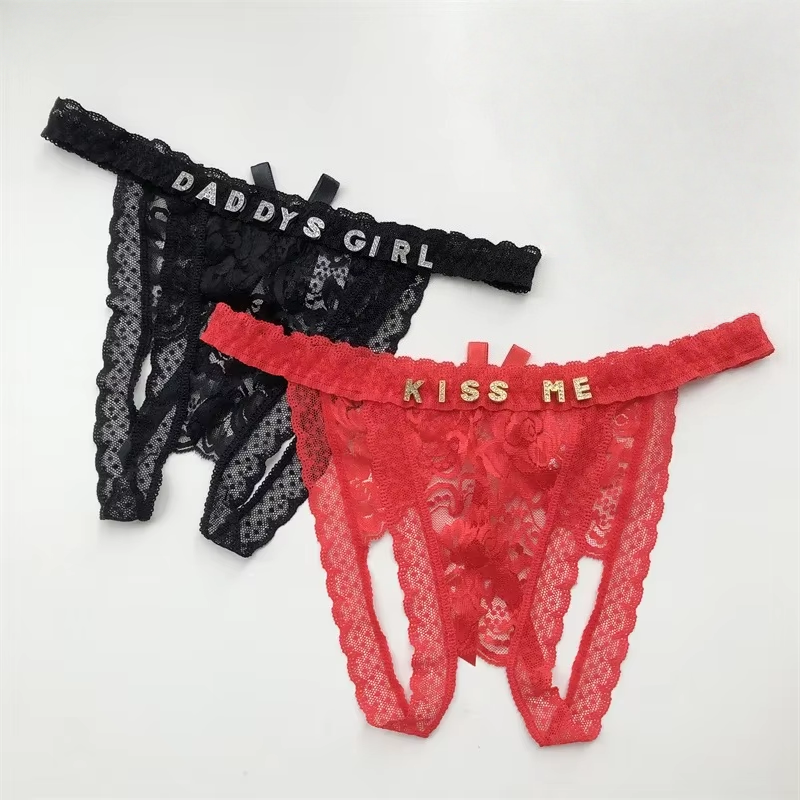 Customized Crystal Name Letter - Thong Bikini Women avis et prix