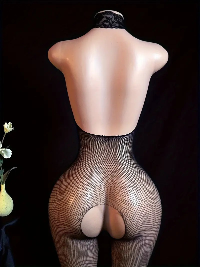Sexy Crotchless Full Bodystock - Lace Teddy Lingerie avis et prix
