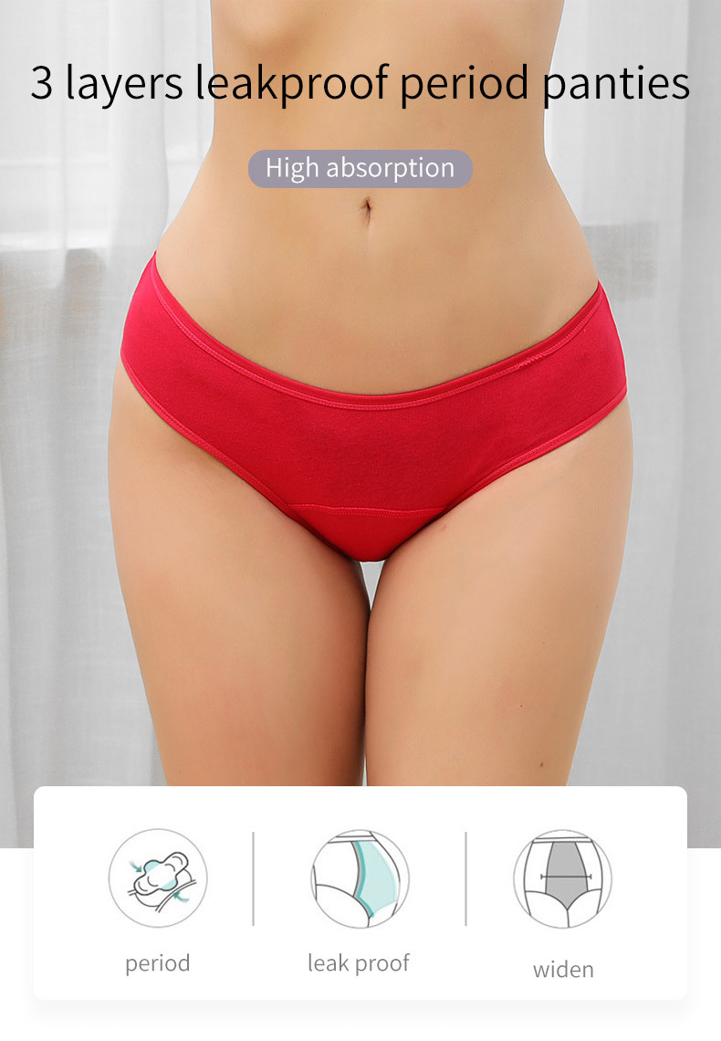 Hot Sale Mid-Rise Seamless Men - Period Panty Absorbent avis et prix