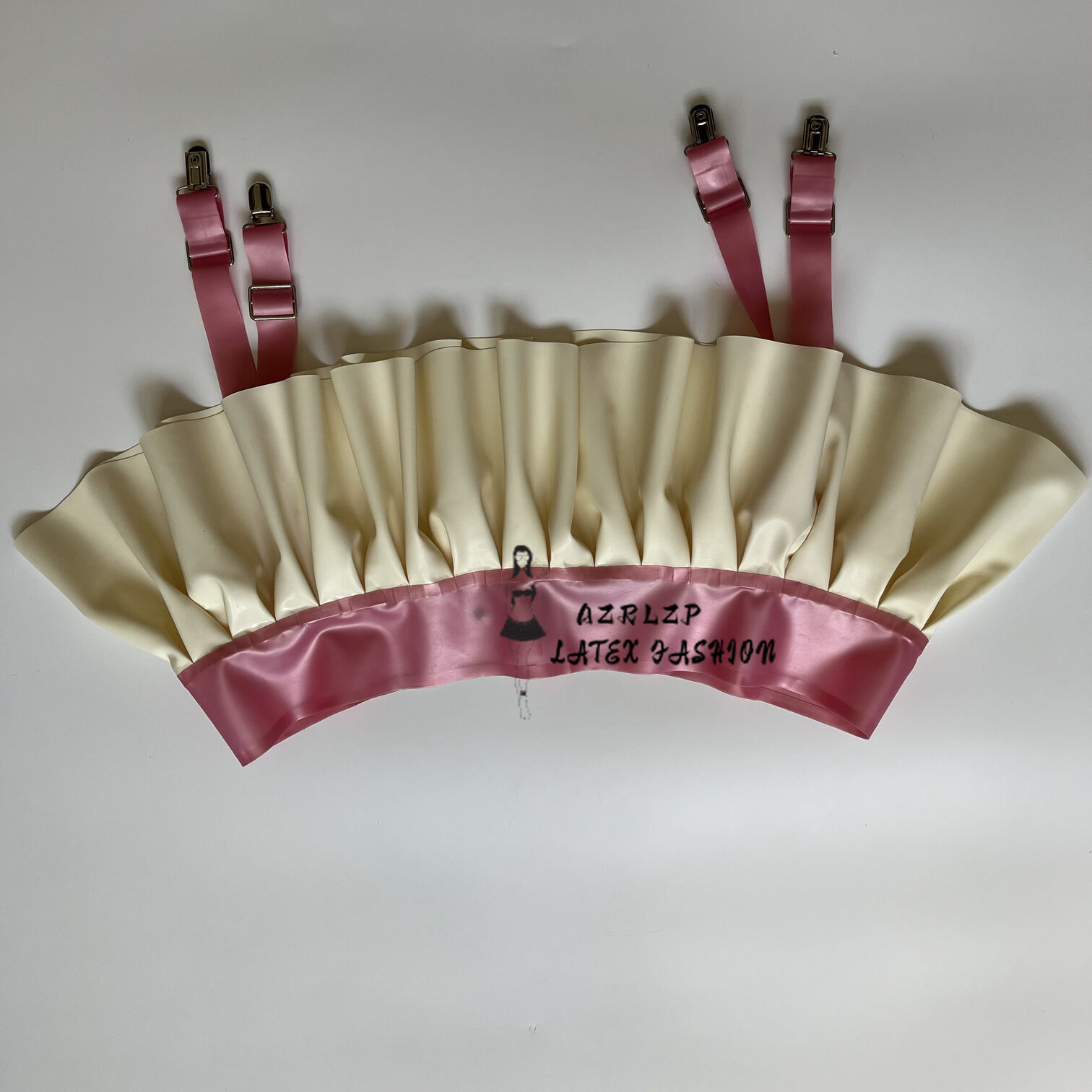 Metallic Powder and White Wome - Garter Belt Set avis et prix