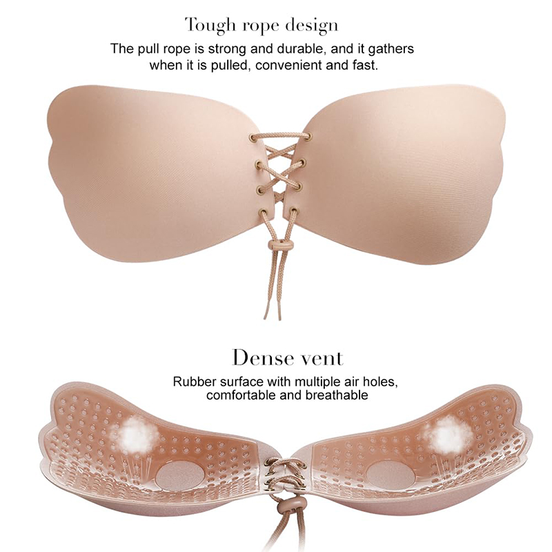 1/2 Pairs Women Summer Backles - Strapless Bra Backless avis et prix