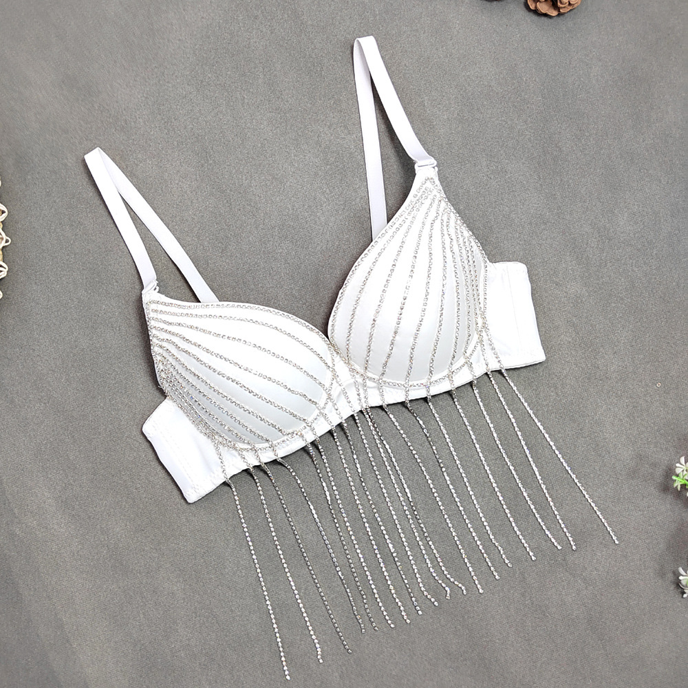 Cross-Border Sequin Tassel Str - Strapless Bra Backless avis et prix