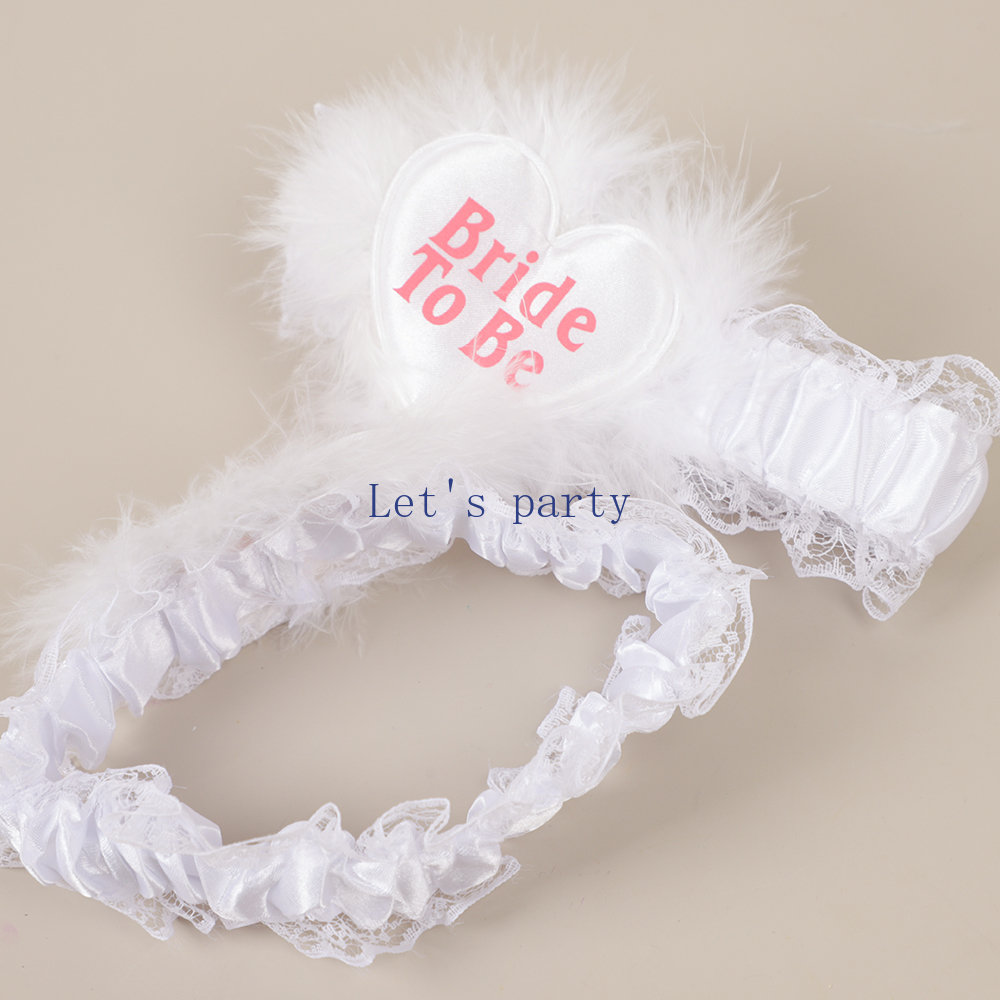 1Pcs Sexy Lace Bride To Be Gar - Garter Belt Set avis et prix
