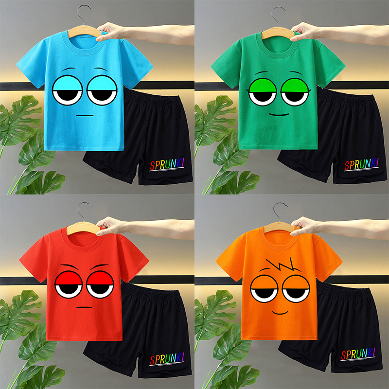 Sprunki 2pcs T-shirt and Short - Boyshort Underwear avis et prix