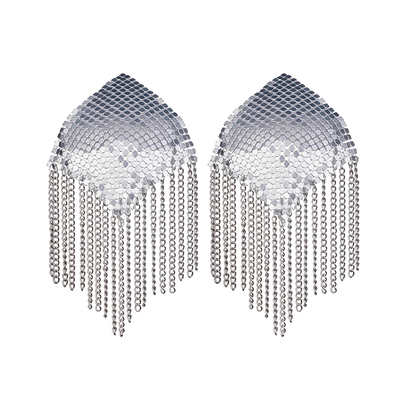 1Pair Women Tassel Chain Nippl - Nipple Cover Pasties avis et prix