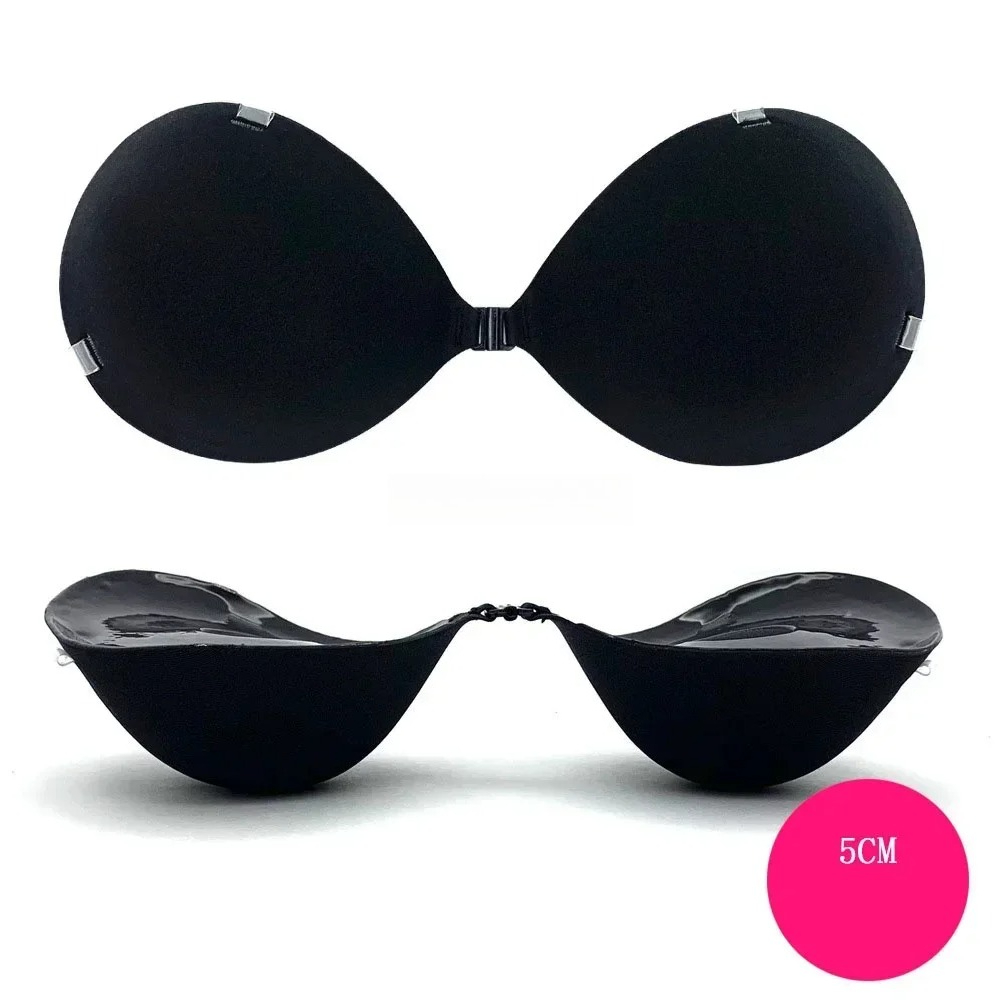 5cm/6cm Silicone Push Up Bra f - Strapless Bra Backless avis et prix
