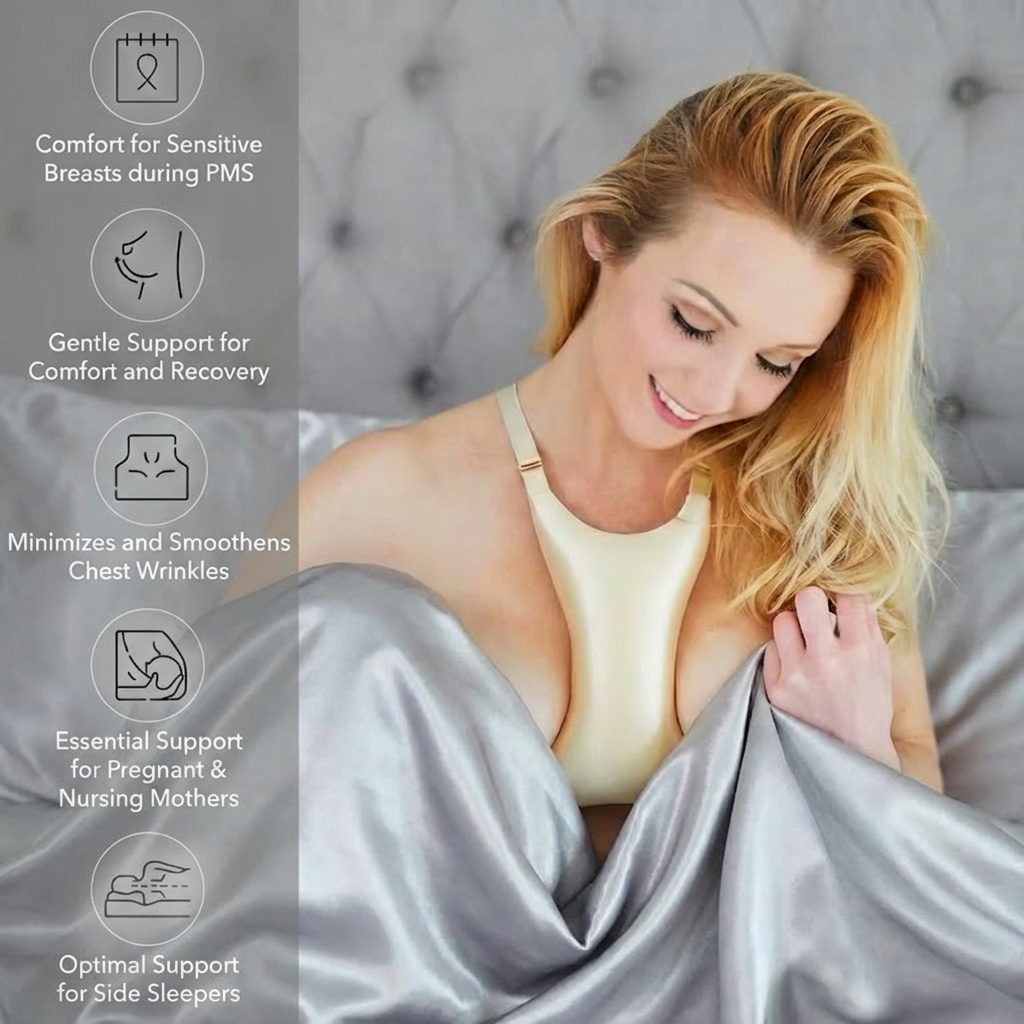 Side Sleeper Pillow for Breast - Nursing Bra Sleep avis et prix