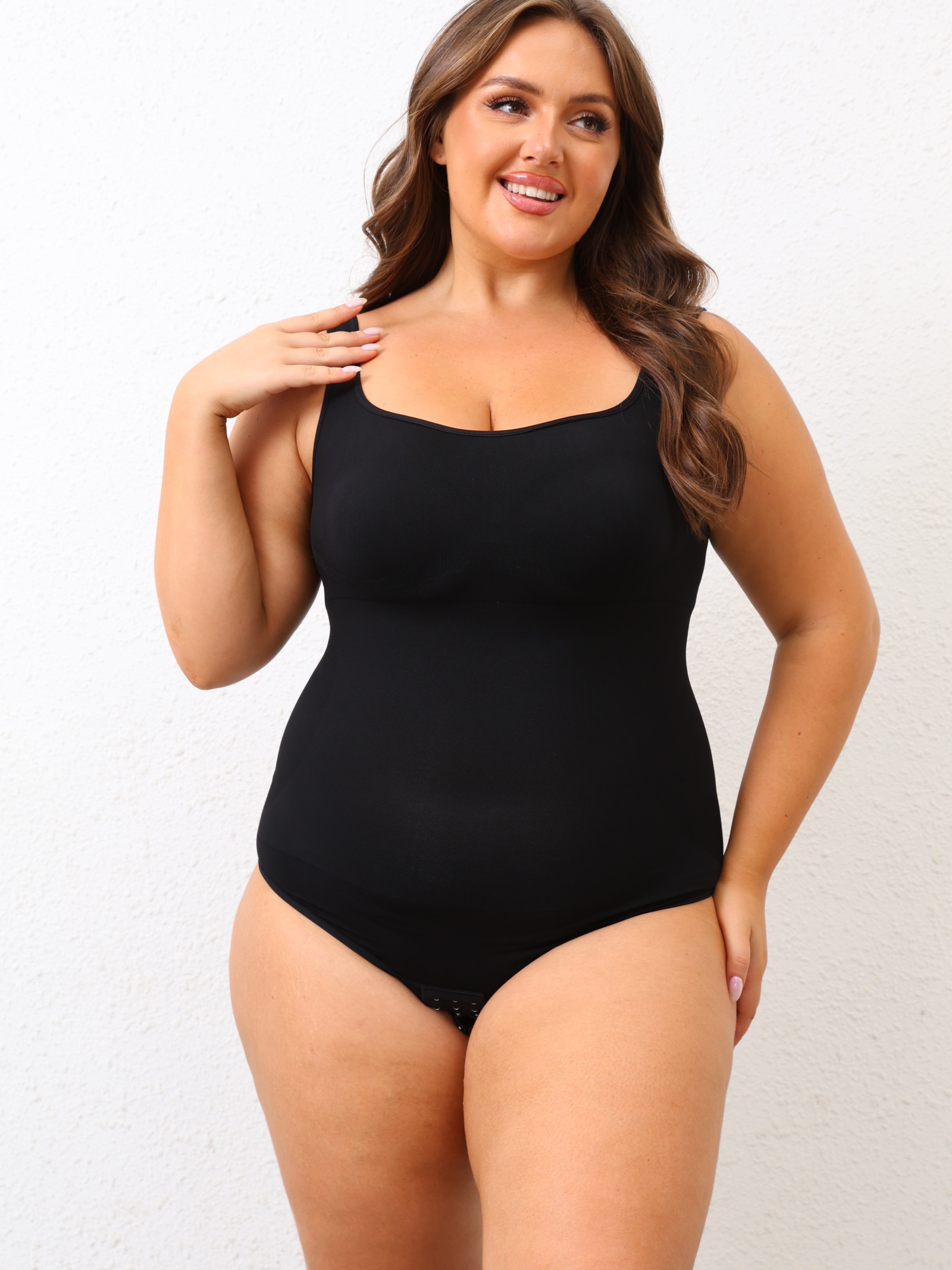 Large size body sculpting one- - Seamless Underwear Women avis et prix