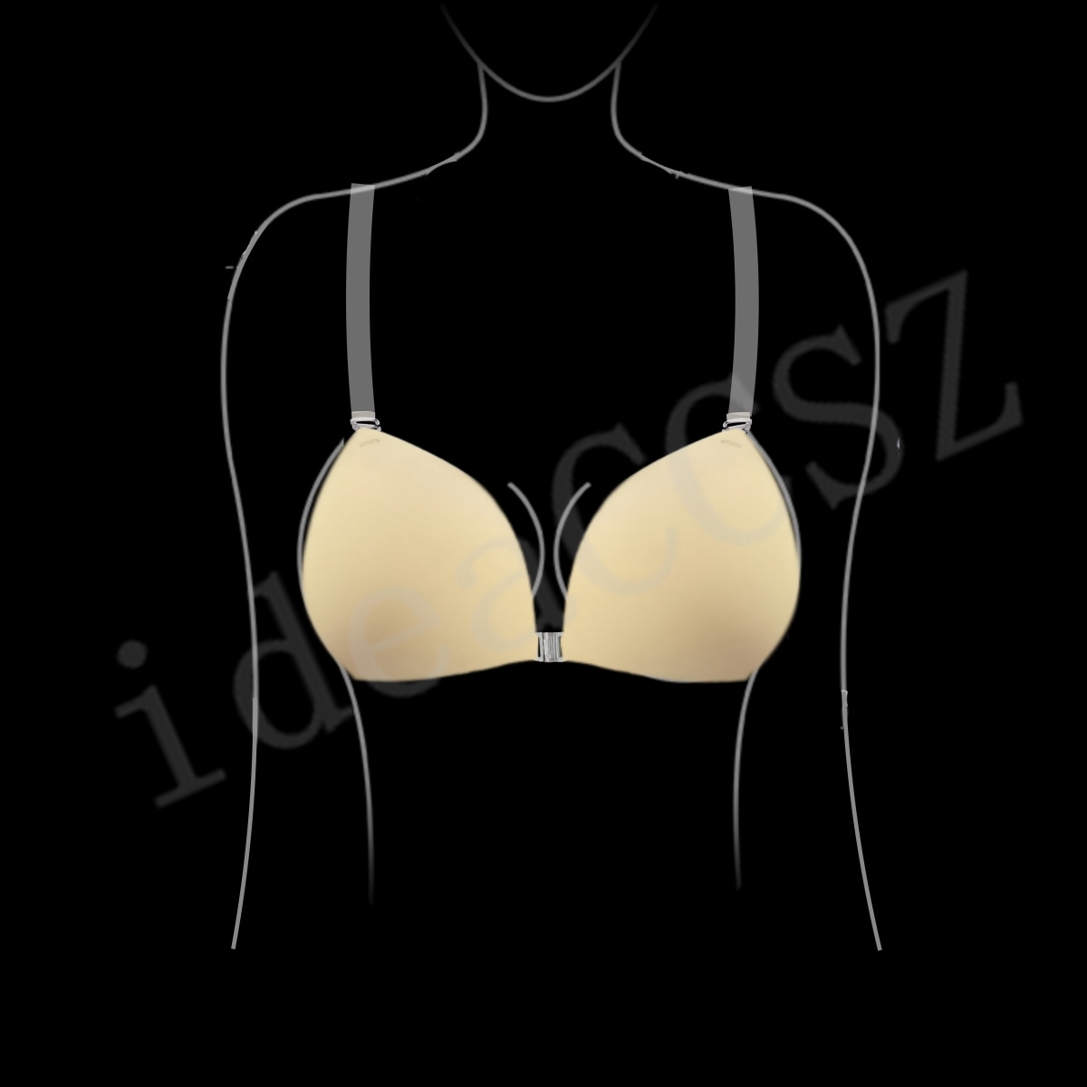 Sticky Bra for Women Backless  - Push Up Bra Padded avis et prix