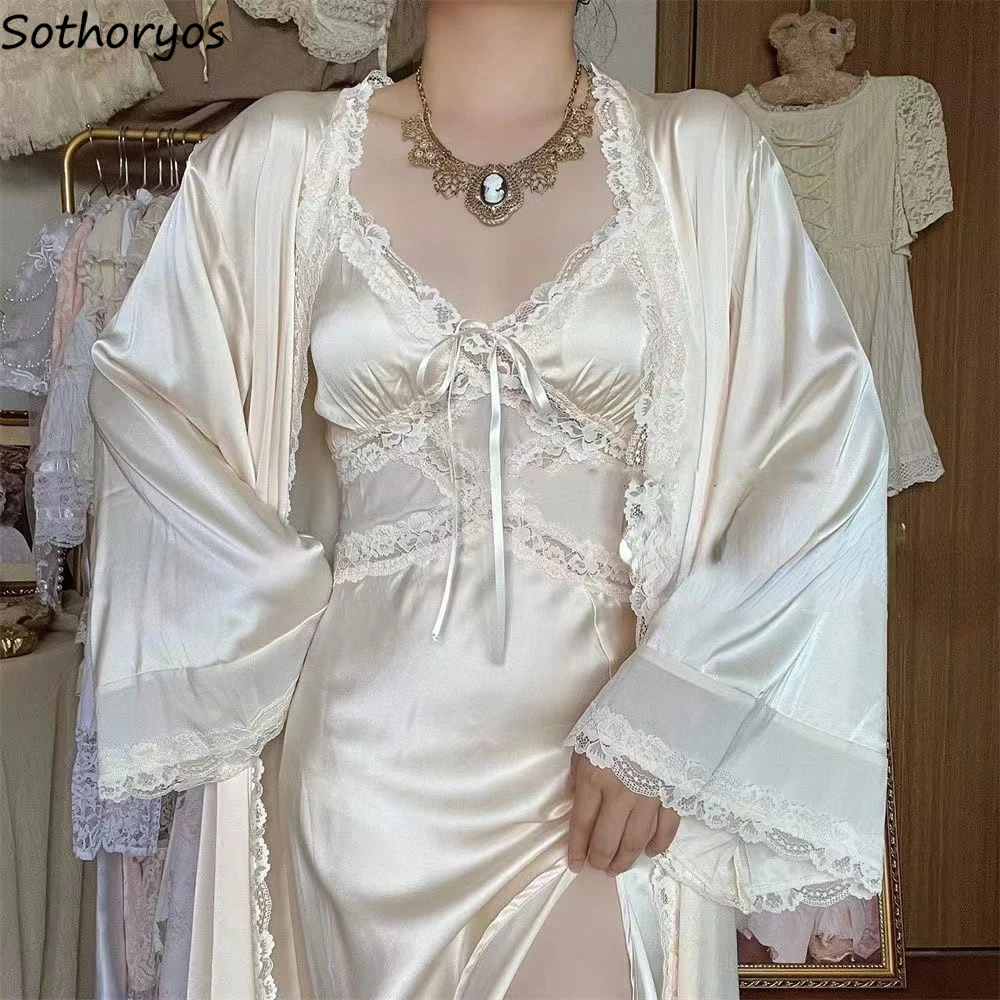 Silk Robe Gown Sets Women Gent - Robe Silk Women avis et prix