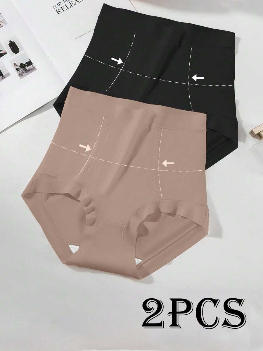 2pcs High Waist Seamless Shape - Seamless Underwear Women avis et prix