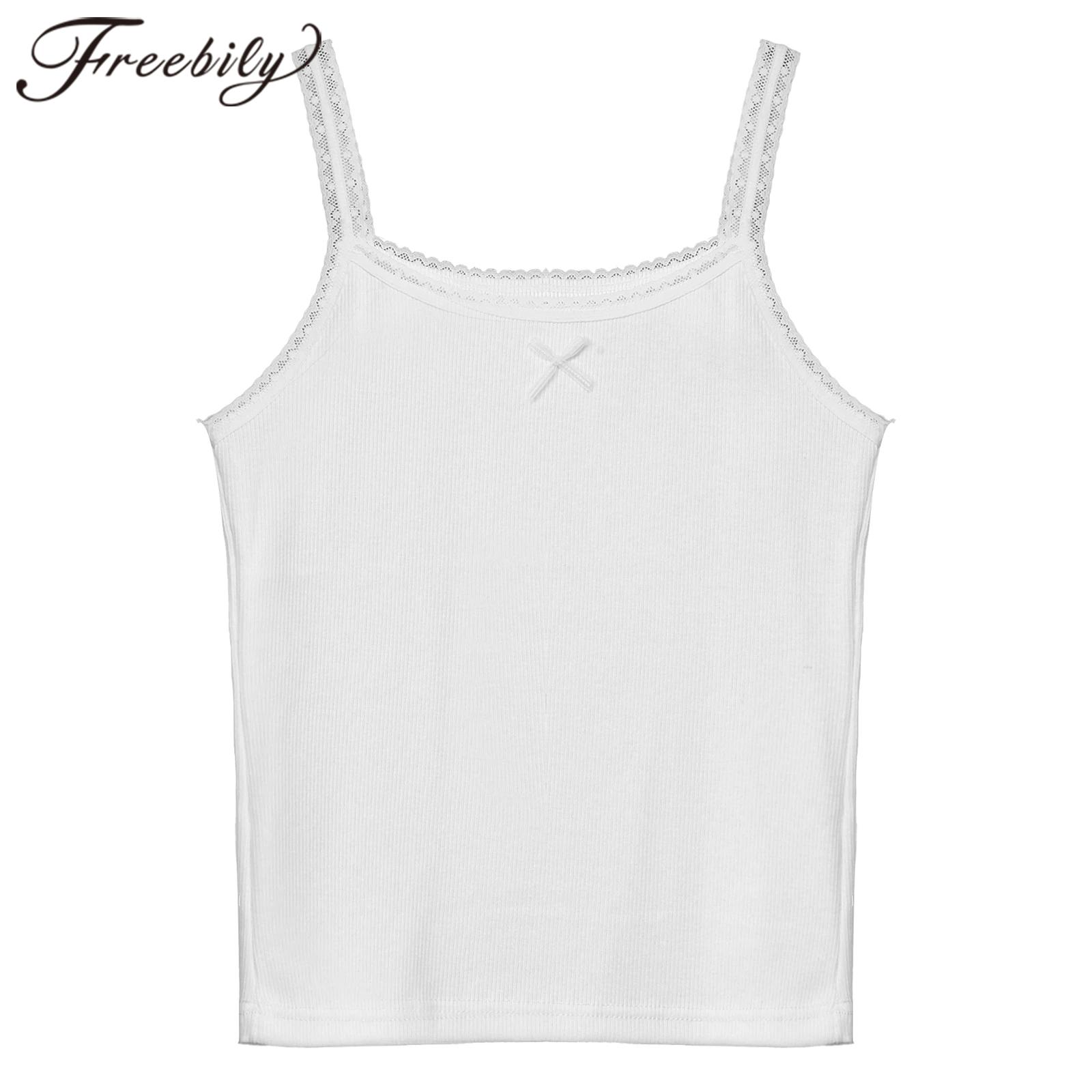 Teens Kids Yoga Top Girls Cami - Cami Top Lace avis et prix